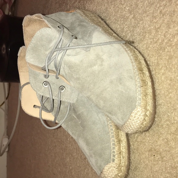 Rag & Bone lace up espadrilles. - Picture 4 of 7